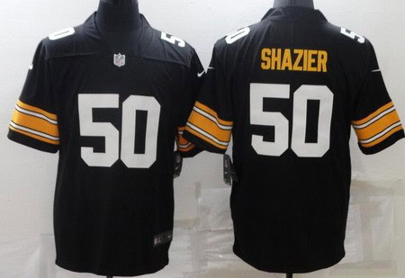 Pittsburgh Steelers #50 Ryan Shazier Limited Black Alternate Vapor Jersey