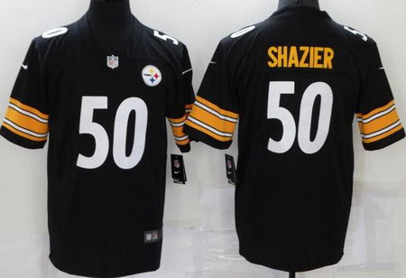 Pittsburgh Steelers #50 Ryan Shazier Limited Black Vapor Jersey