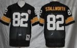 Pittsburgh Steelers #82 John Stallworth Black Throwback Jersey