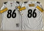 Pittsburgh Steelers #86 Hines Ward White 2005 Throwback Jersey