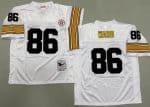 Pittsburgh Steelers #86 Hines Ward White Throwback Jersey