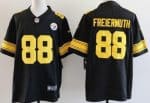 Pittsburgh Steelers #88 Pat Freiermuth Limited Black Throwback Vapor Jersey
