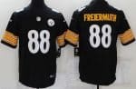 Pittsburgh Steelers #88 Pat Freiermuth Limited Black Vapor Jersey