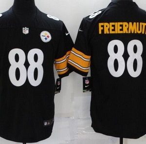 Pittsburgh Steelers #88 Pat Freiermuth Limited Black Vapor Jersey