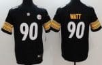 Pittsburgh Steelers #90 TJ Watt Limited Black Vapor Untouchable Jersey