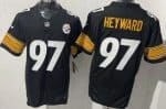 Pittsburgh Steelers #97 Cameron Heyward Limited Black FUSE Vapor Jersey