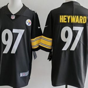 Pittsburgh Steelers #97 Cameron Heyward Limited Black Vapor Jersey