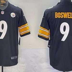 Pittsburgh Steelers #9 Chris Boswell Limited Black Vapor Jersey