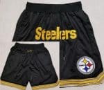 Pittsburgh Steelers Black Just Don Shorts