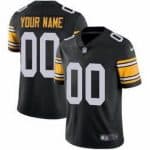 Pittsburgh Steelers Customized Limited Black Alternate Vapor Untouchable Jersey