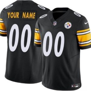 Pittsburgh Steelers Customized Limited Black FUSE Vapor Jersey