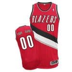 Portland Trail Blazers Customized Red Swingman Adidas Jersey