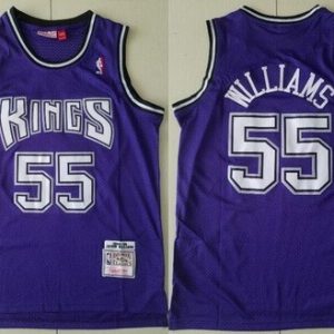 Sacramento Kings #55 Jason Williams Purple 1998 Hollywood Classic Swingman Jersey