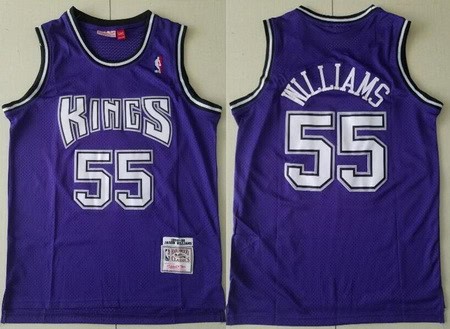 Sacramento Kings #55 Jason Williams Purple 1998 Hollywood Classic Swingman Jersey