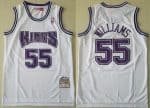 Sacramento Kings #55 Jason Williams White 1998 Hollywood Classic Swingman Jersey