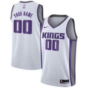 Sacramento Kings Customized White Icon Swingman Nike Jersey