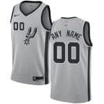 San Antonio Spurs Customized Gray Icon Swingman Nike Jersey
