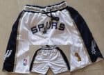 San Antonio Spurs White Champions Just Don Shorts
