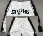 San Antonio Spurs White Just Don Shorts