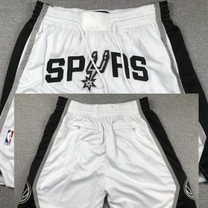 San Antonio Spurs White Just Don Shorts