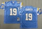 San Diego Chargers #19 Lance Alworth Light Blue 1963 Throwback Jersey
