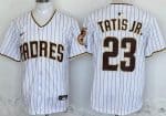 San Diego Padres #23 Fernando Tatis Jr White Limited Jersey