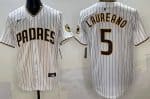 San Diego Padres #5 Ramon Laureano White Limited Jersey