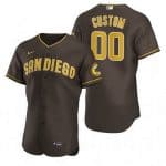 San Diego Padres Customized Brown 2020 FlexBase Jersey