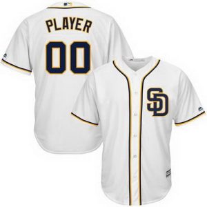 San Diego Padres Customized White Cool Base Jersey