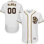 San Diego Padres Customized White FlexBase Jersey