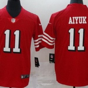 San Francisco 49ers #11 Brandon Aiyuk Limited Red Alternate Vapor Jersey