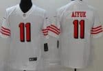 San Francisco 49ers #11 Brandon Aiyuk Limited White Color Rush Jersey