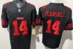 San Francisco 49ers #14 Ricky Pearsall Limited Black FUSE Vapor Jersey