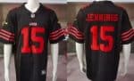 San Francisco 49ers #15 Jauan Jennings Limited Black Vapor Jersey