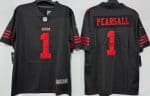 San Francisco 49ers #1 Ricky Pearsall Limited Black Vapor Jersey