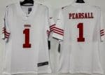 San Francisco 49ers #1 Ricky Pearsall Limited White Vapor Jersey