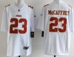 San Francisco 49ers #23 Christian McCaffrey Limited White Fashion Vapor Jersey
