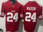 San Francisco 49ers #24 Jordan Mason Limited Red FUSE Vapor Jersey