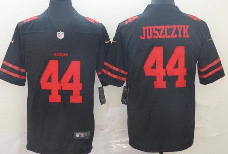 San Francisco 49ers #44 Kyle Juszczyk Limited Black Vapor Untouchable Jersey