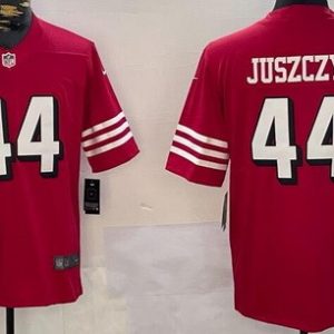 San Francisco 49ers #44 Kyle Juszczyk Limited Red Throwback Vapor Jersey