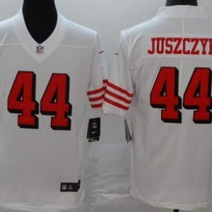 San Francisco 49ers #44 Kyle Juszczyk Limited White Rush Color Jersey