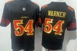 San Francisco 49ers #54 Fred Warner Limited Black Rivalries FUSE Vapor Jersey