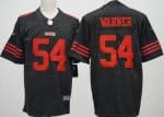 San Francisco 49ers #54 Fred Warner Limited Black Vapor Jersey