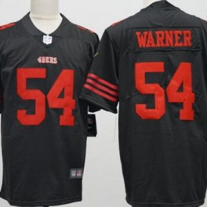 San Francisco 49ers #54 Fred Warner Limited Black Vapor Jersey