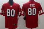 San Francisco 49ers #80 Jerry Rice Limited Red Alternate Vapor Jersey