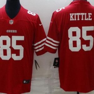 San Francisco 49ers #85 George Kittle Limited Red 2022 Vapor Jersey