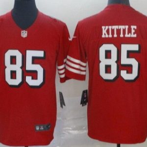 San Francisco 49ers #85 George Kittle Limited Red Alternate Vapor Jersey