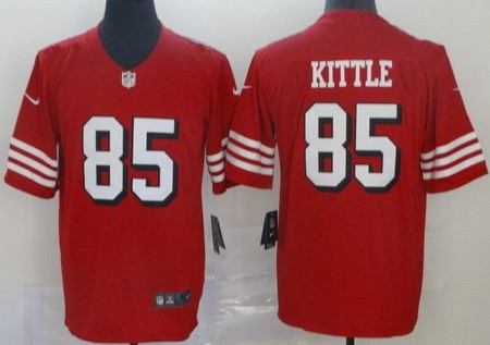 San Francisco 49ers #85 George Kittle Limited Red Alternate Vapor Jersey