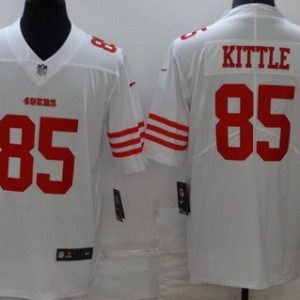 San Francisco 49ers #85 George Kittle Limited White 2022 Vapor Jersey