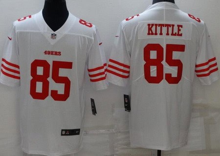 San Francisco 49ers #85 George Kittle Limited White 2022 Vapor Jersey